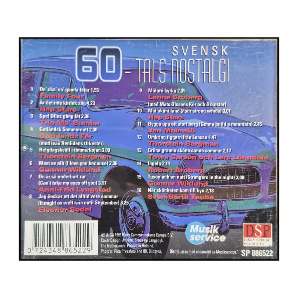 1960 Tals Svensk Nostalgi