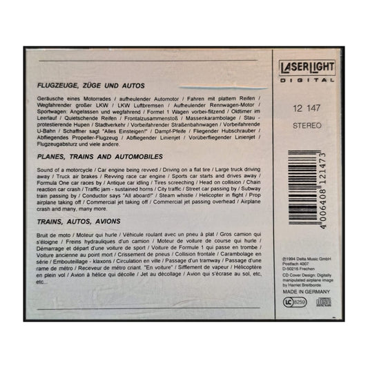101 Digital Sound Effects: Planes Trains And Automobiles