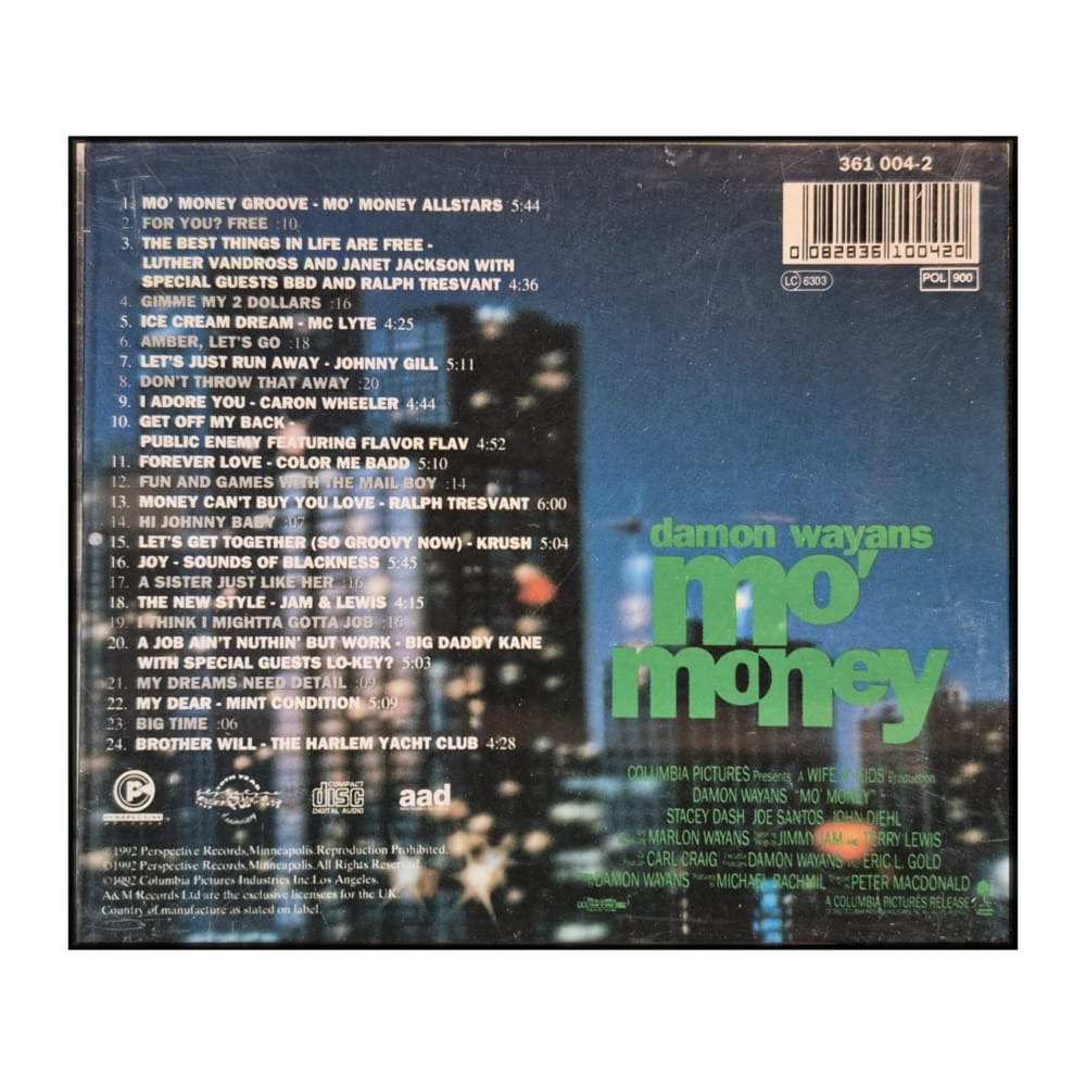 Mo' Money: Original Motion Picture Soundtrack - Damon Wayans