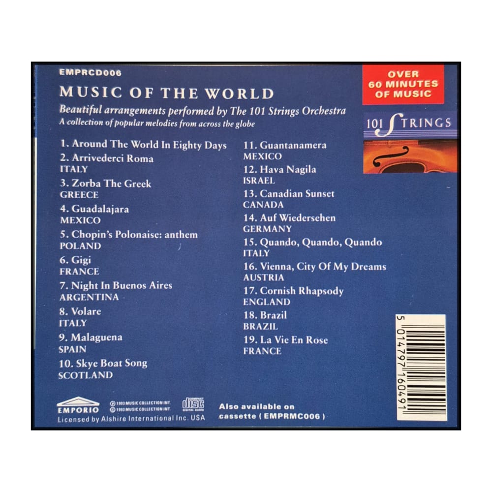 101 Strings: Music of the World