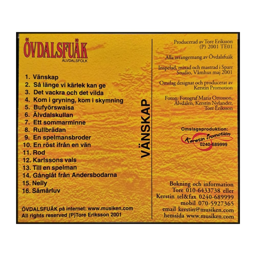 Övdalsfuäk: Vänskap