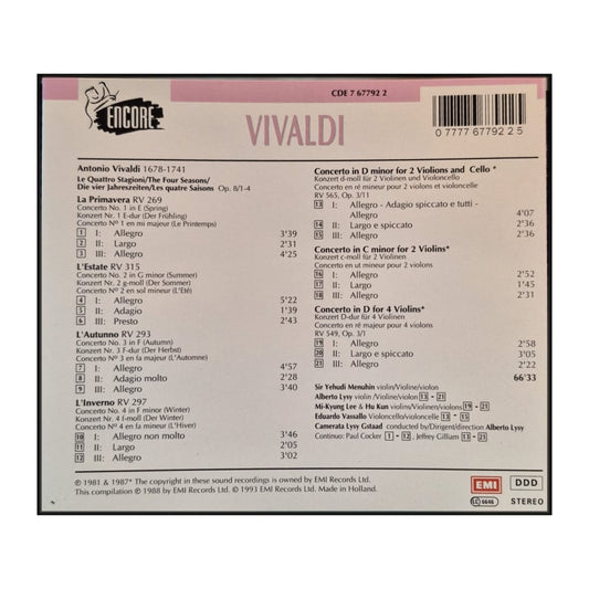 Antonio Vivaldi: The Four Seasons