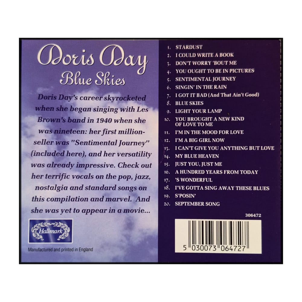 Doris Day: Blue Skies