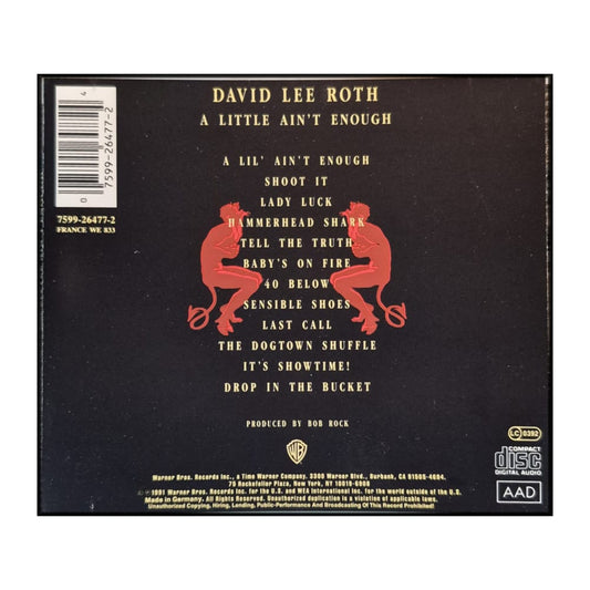David Lee Roth: A Little Ain'T Enough