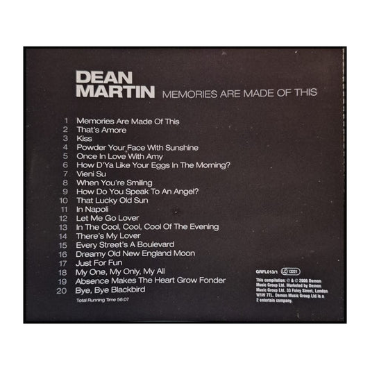 Dean Martin: Memories Are Made Of This Disc-1