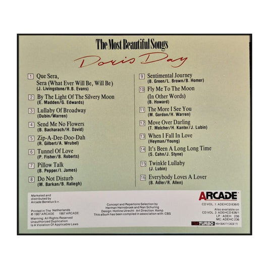 Doris Day V1 The Most Beautiful Songs