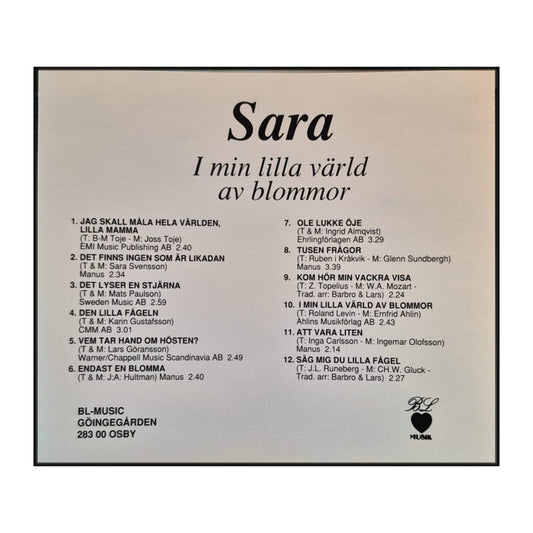 Sara: I Min Lilla Värld Av Blommor