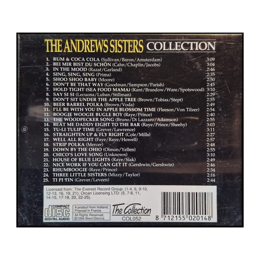 The Andrews Sisters: Collection: 25 Songs