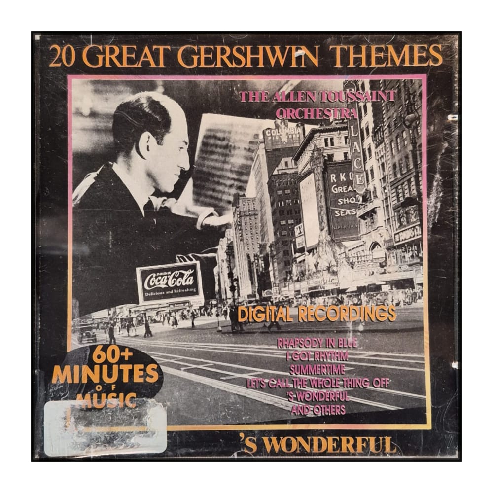Allen Toussaint Orchestra: 20 Great Gershwin Themes 'S Wonderful