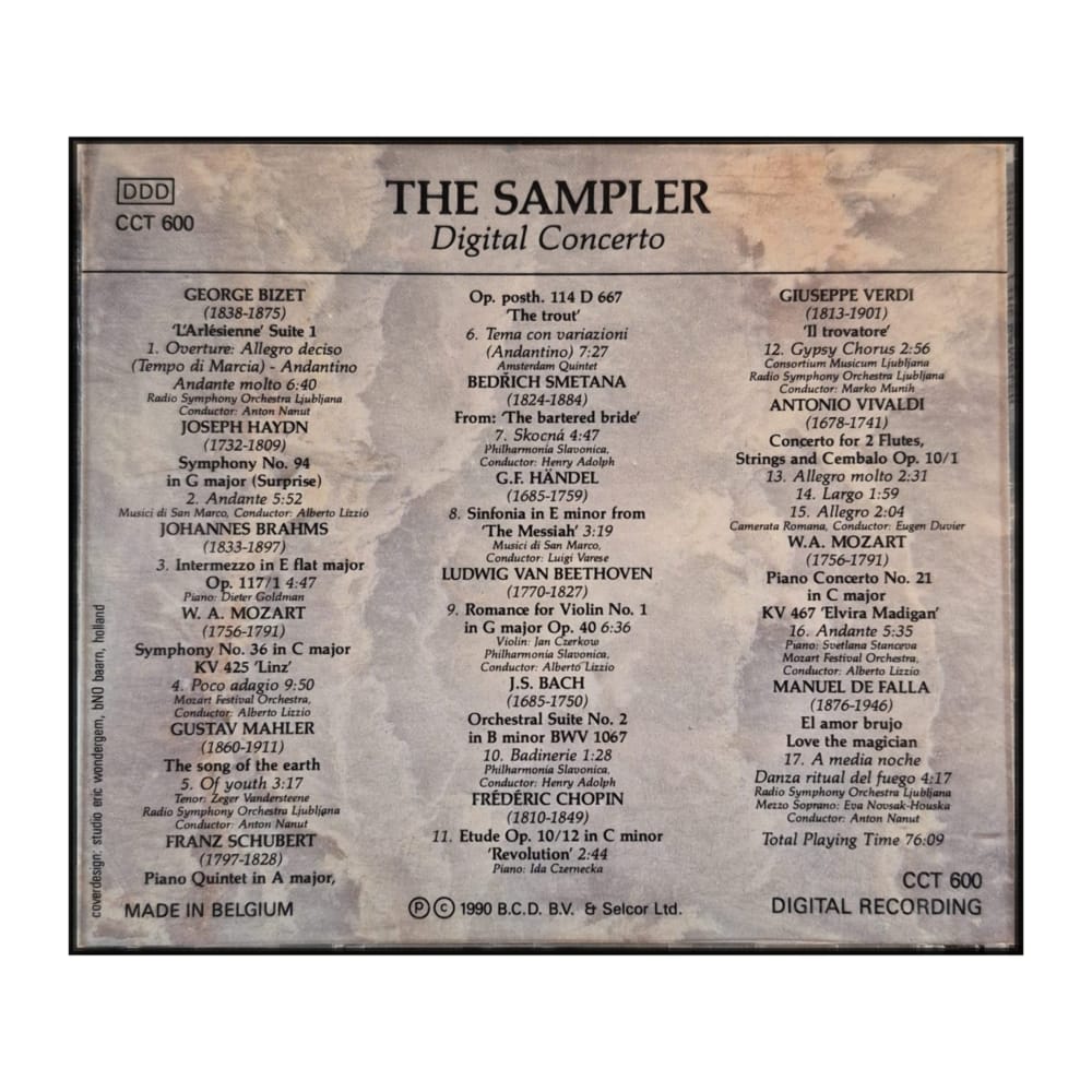 The Sampler: Digital Concerto