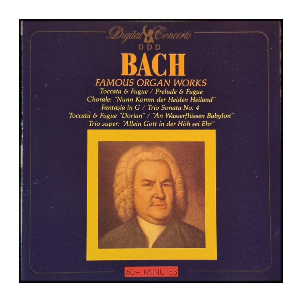 johann sebastian bach: Famous Organ Works