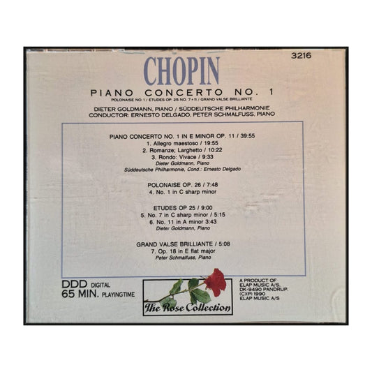 The Rose Collection: Chopin: Piano Concerto No. 1