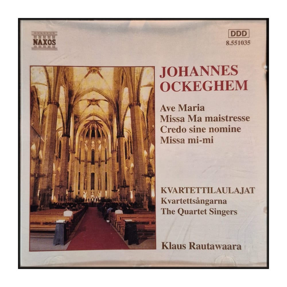 Johannes Ockeghem: A Tribute