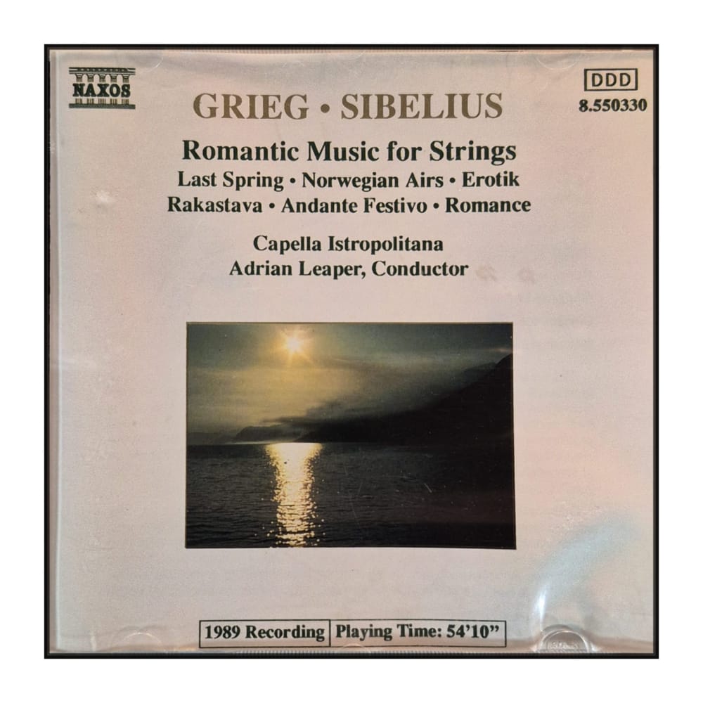 Grieg & Sibelius: Romantic Music For Strings