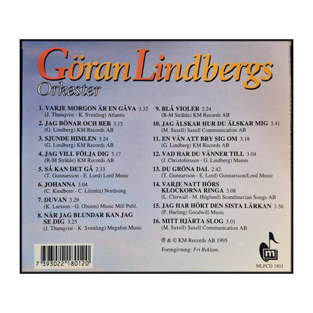 Göran Lindbergs Orkester: Varje Morgon Är En Gåva
