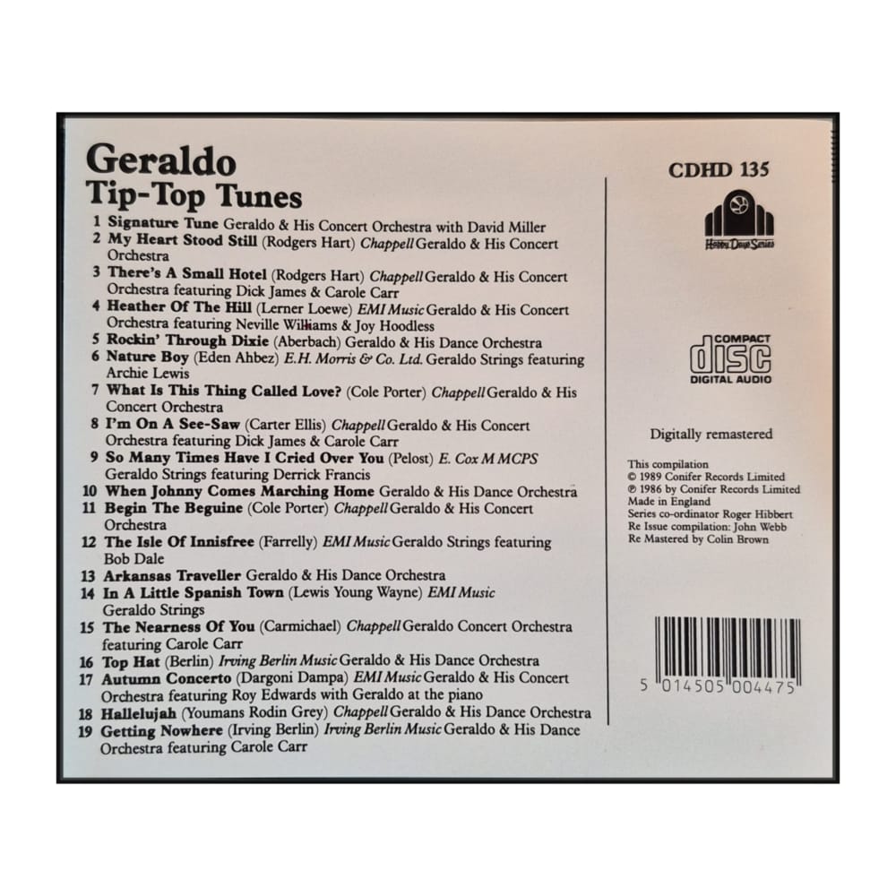 Geraldo: Tip-Top Tunes