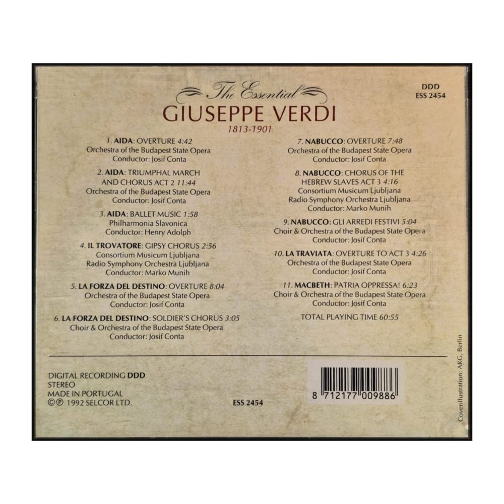 Giuseppe Verdi: The Essential