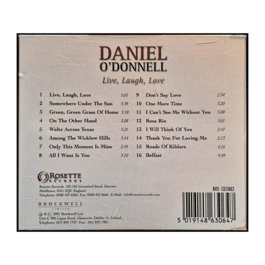 Daniel O'Donnell: Live Laugh Love