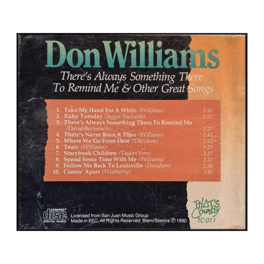 Don Williams: There'S Always Something There To Remind Me