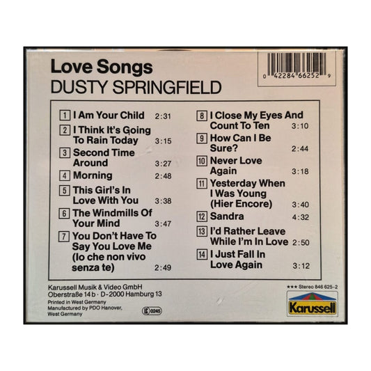 Dusty Springfield: Love Songs