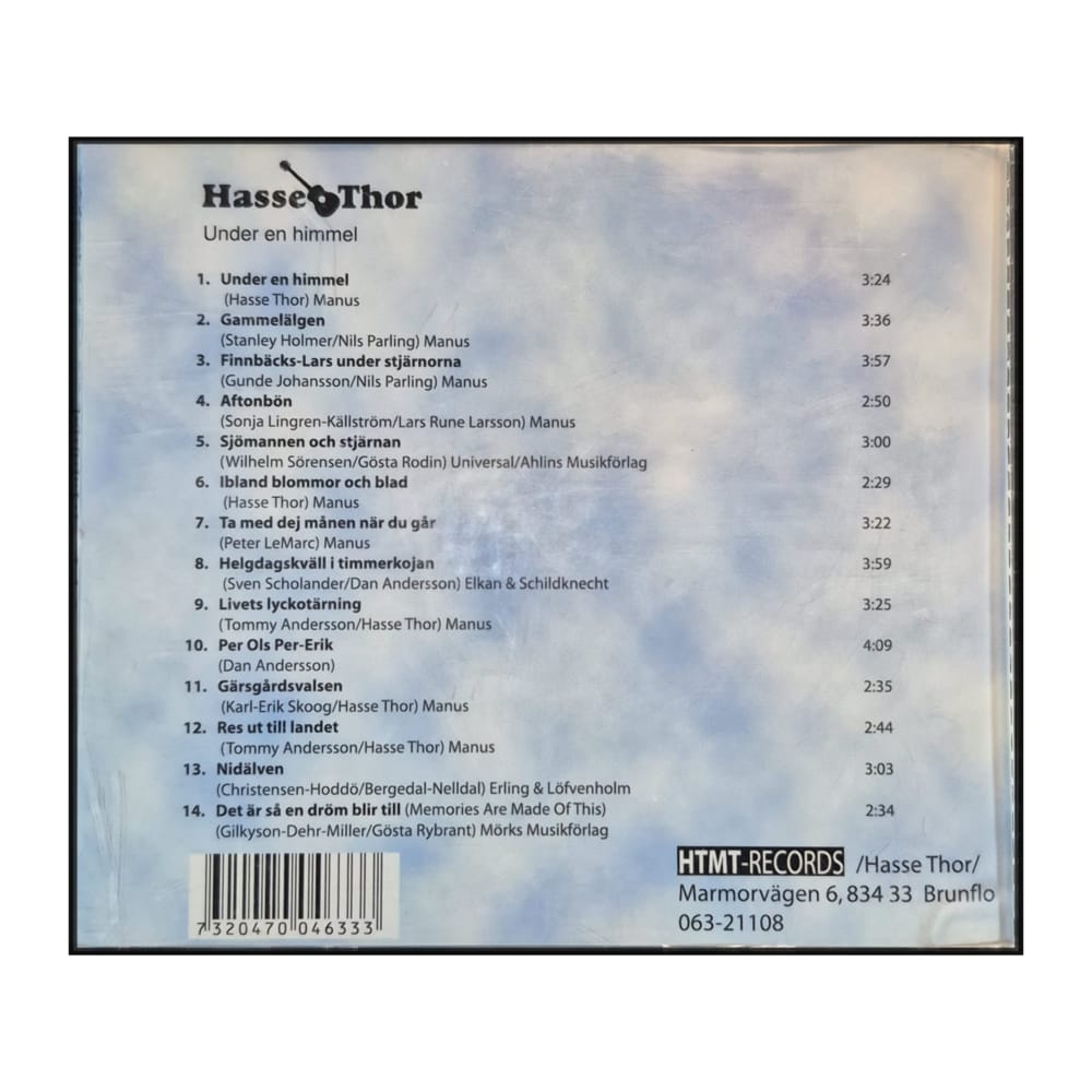 Hasse Thor: Under En Himmel