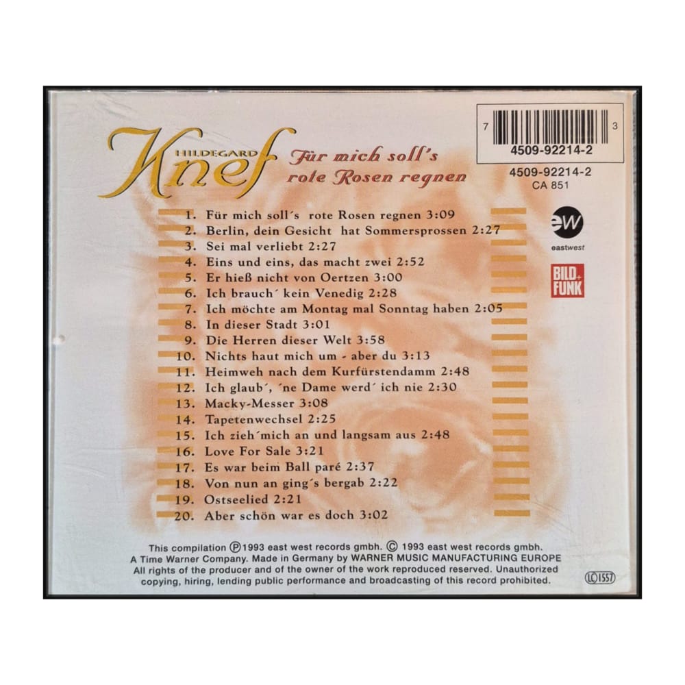 Hildegard Knef: Ihre 20 Schönsten Songs