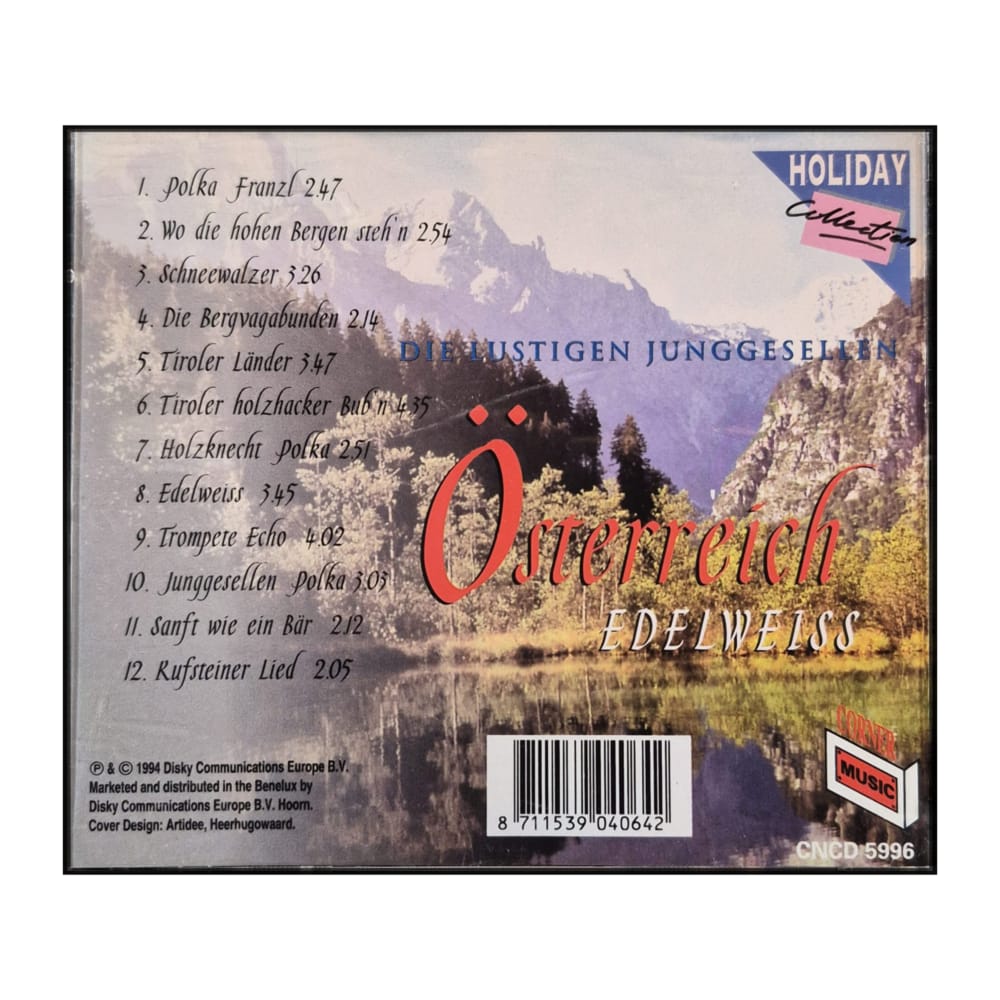 Die Lustigen Junggesellen: Österreich Edelweiss