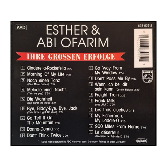 Esther & Abi Ofarim: Ihre Grossen Erfolge
