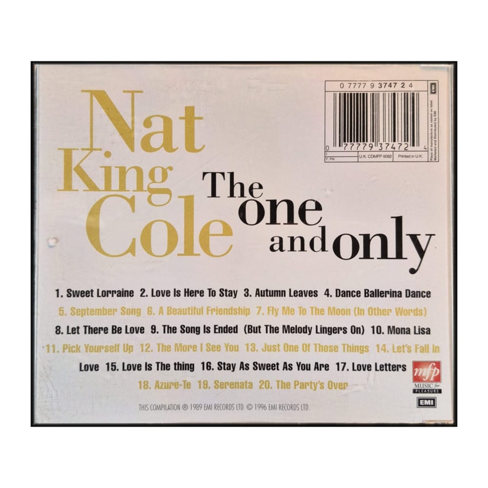 Nat King Cole: The One And Only