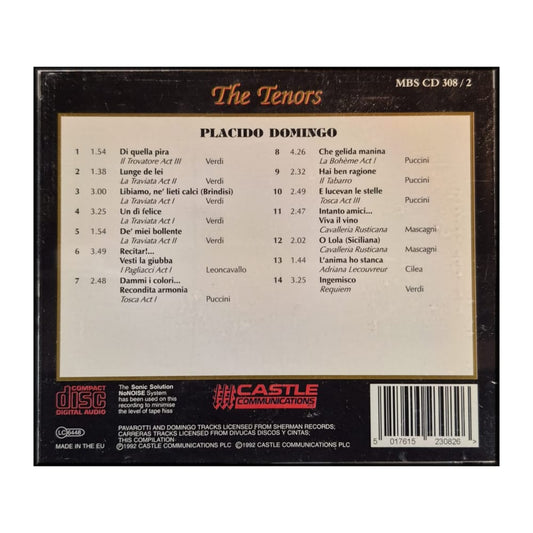 Plácido Domingo: The Three Tenors Disc-2