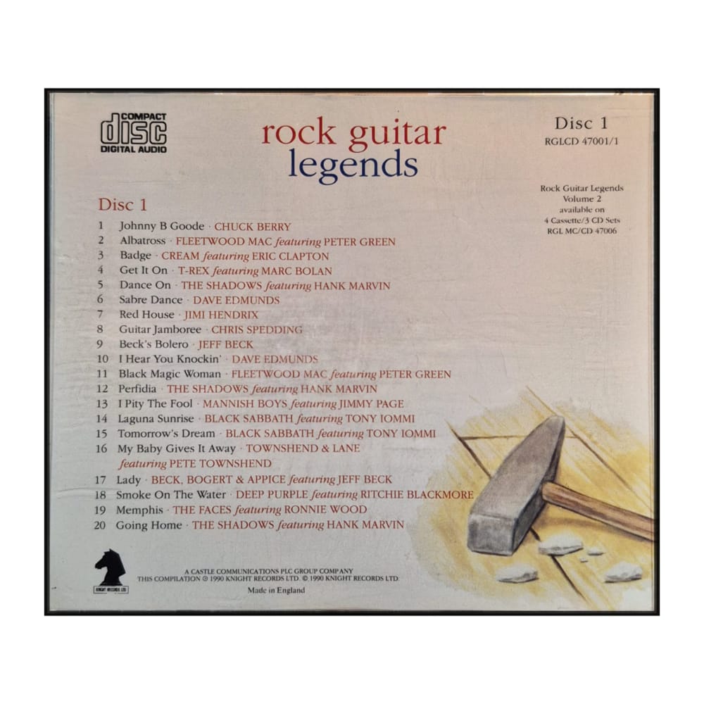 Rock Guitar Legends Disc-1