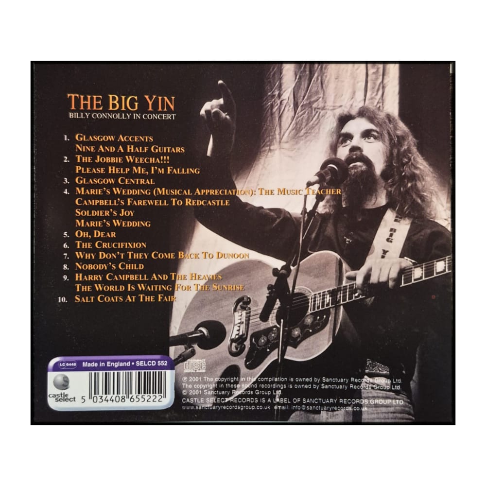 Billy Connolly: The Big Yin