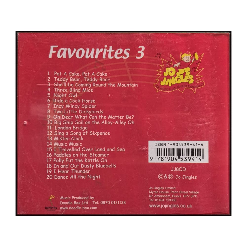 Jo Jingles: Favourites 3