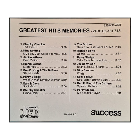 Greatest Hits Memories