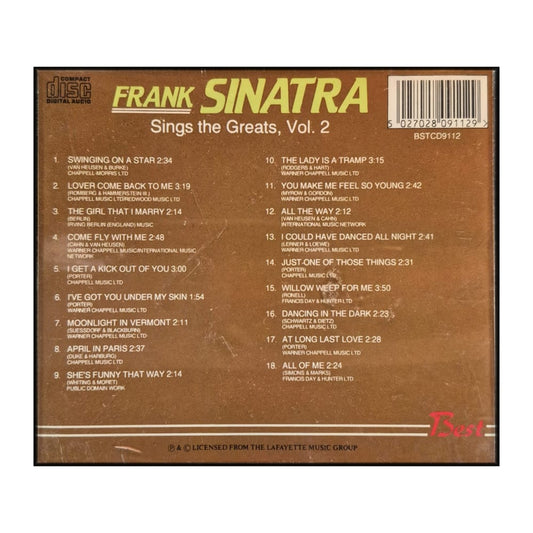 Frank Sinatra: Sings The Greats V2