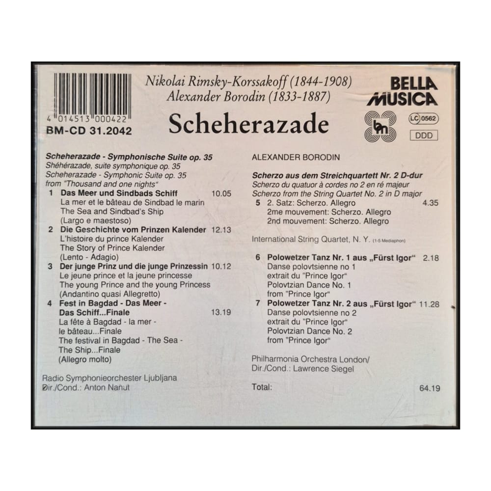 Nikolaj Rimskij-Korsakov: Scheherazade
