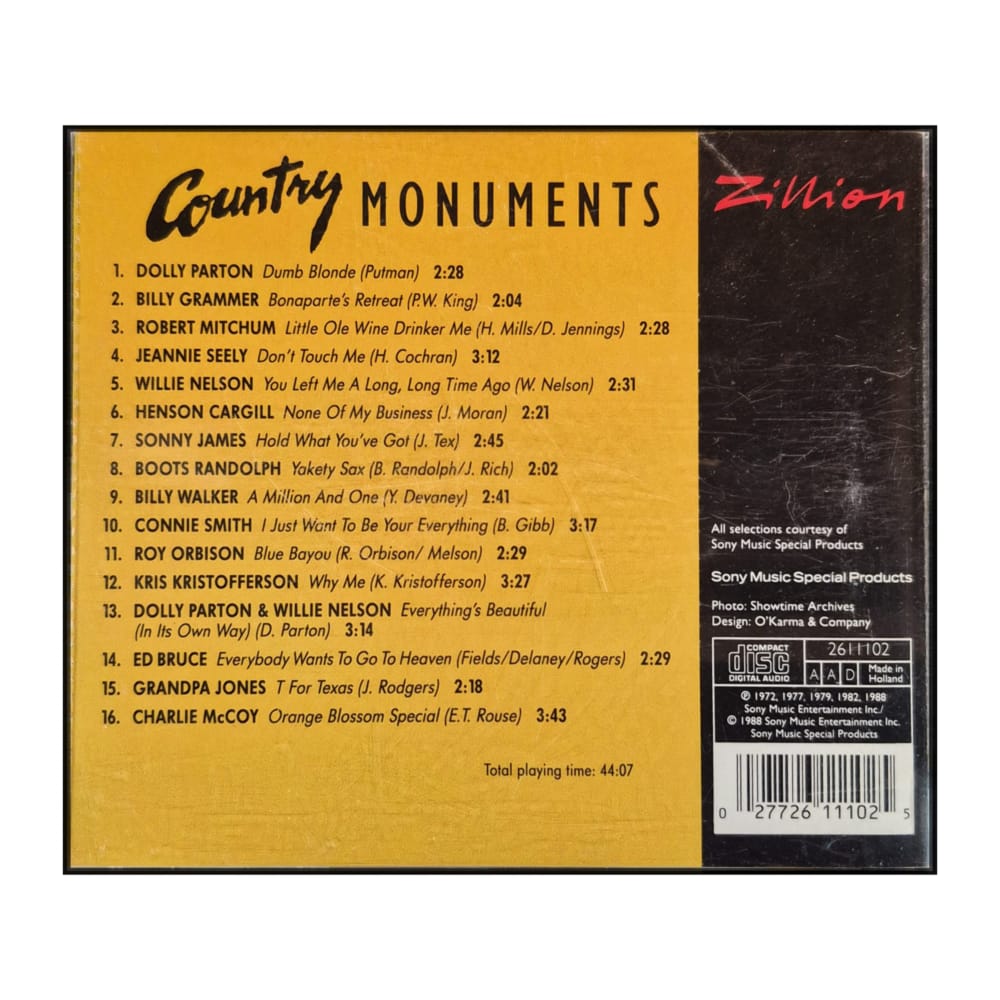 Country Monuments