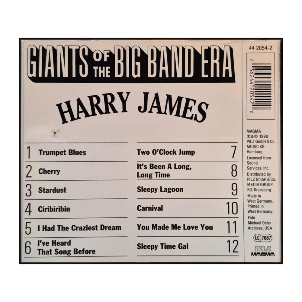 Harry James: Giants Of The Big Band Era