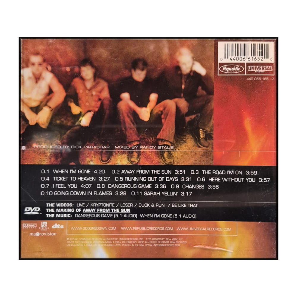 3 Doors Down: Away From The Sun