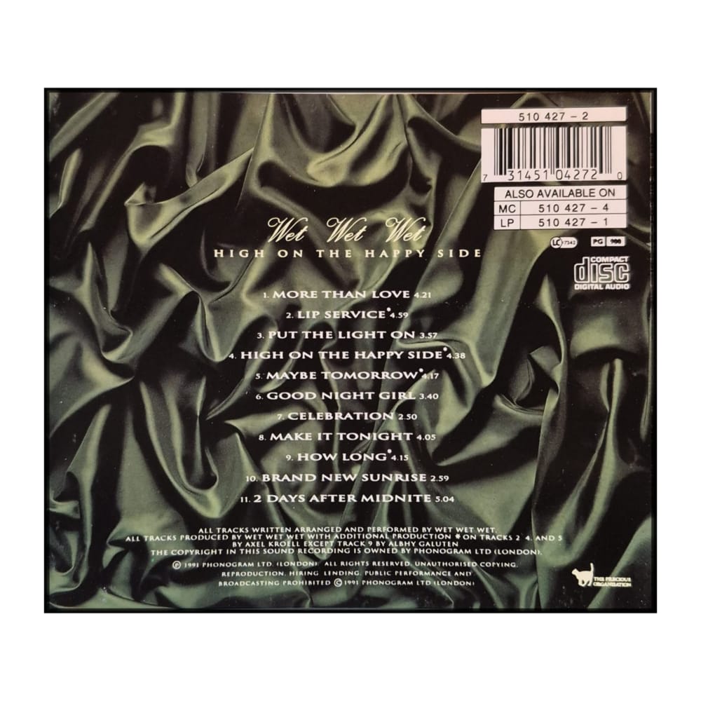 Wet Wet Wet: High On The Happy Side