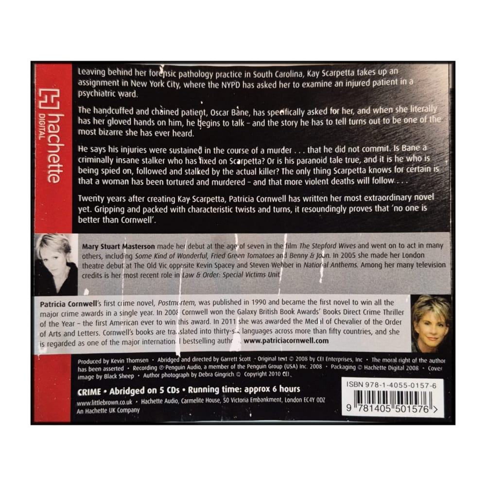 Patricia Cornwell: Scarpetta