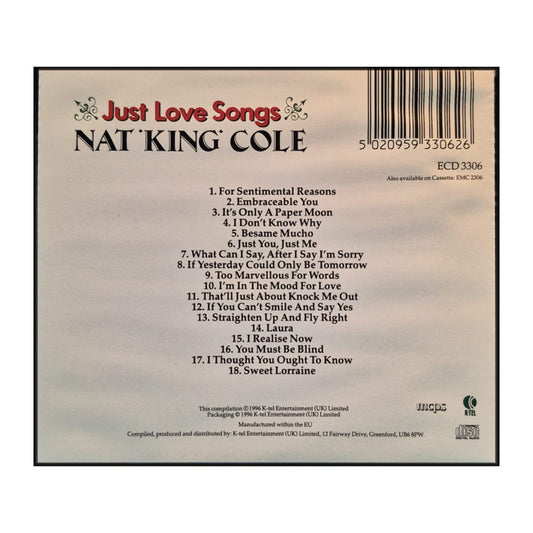 Nat King Cole: Just Love Songs