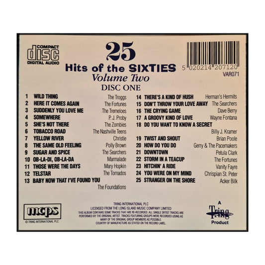 25 Hits Of The 1960S V2 Disc-1