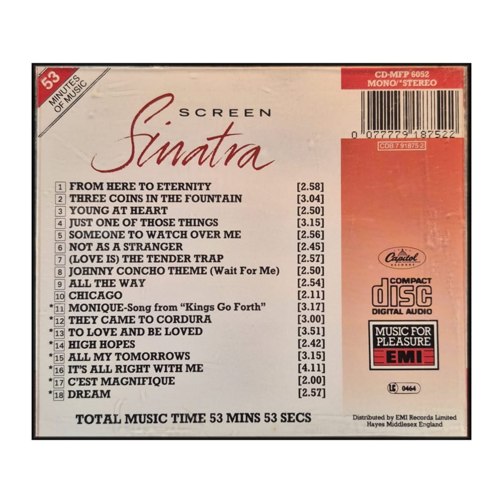 Frank Sinatra: Screen