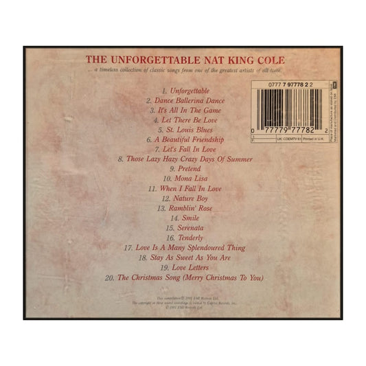 Nat King Cole: The Unforgettable
