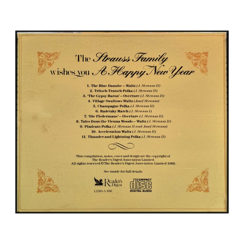 The Strauss Family Wishes You A Happy New Year