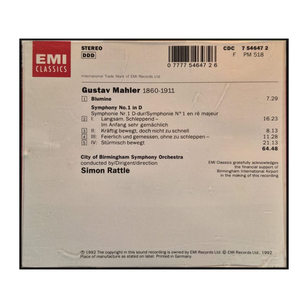 Gustav Mahler: Symphonie No. 1