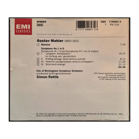 Gustav Mahler: Symphonie No. 1