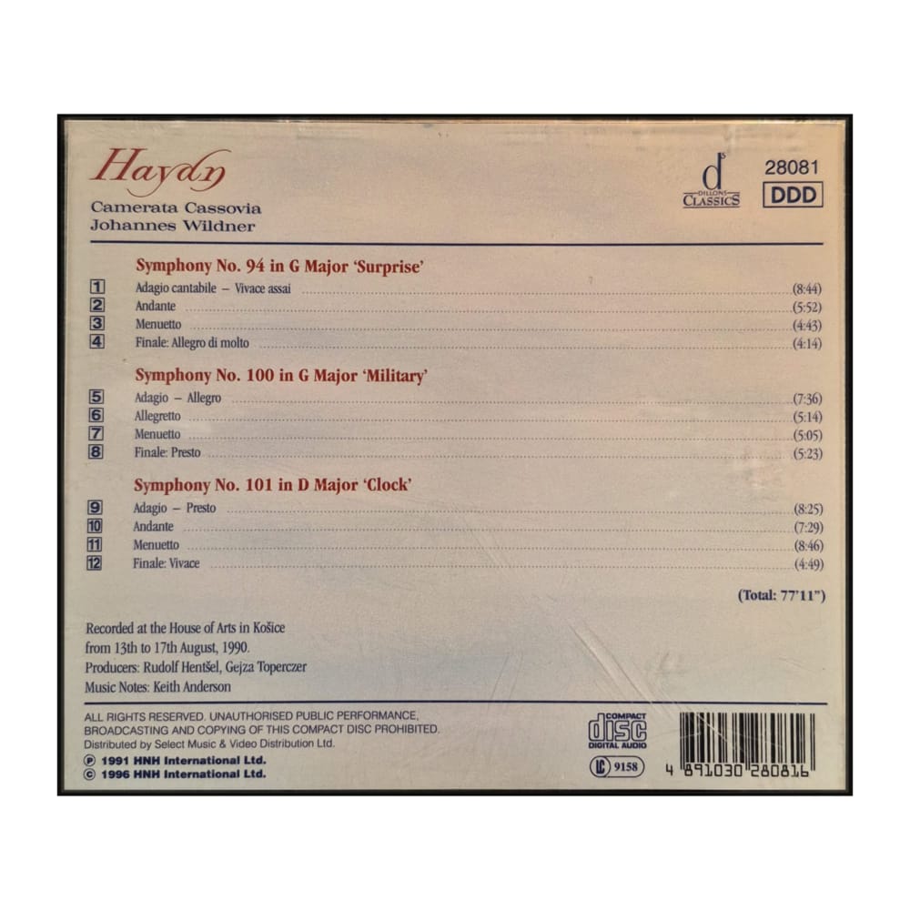Joseph Haydn: Symphonies