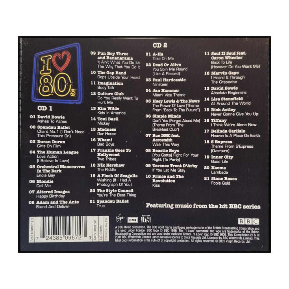 I Love️ 1980S